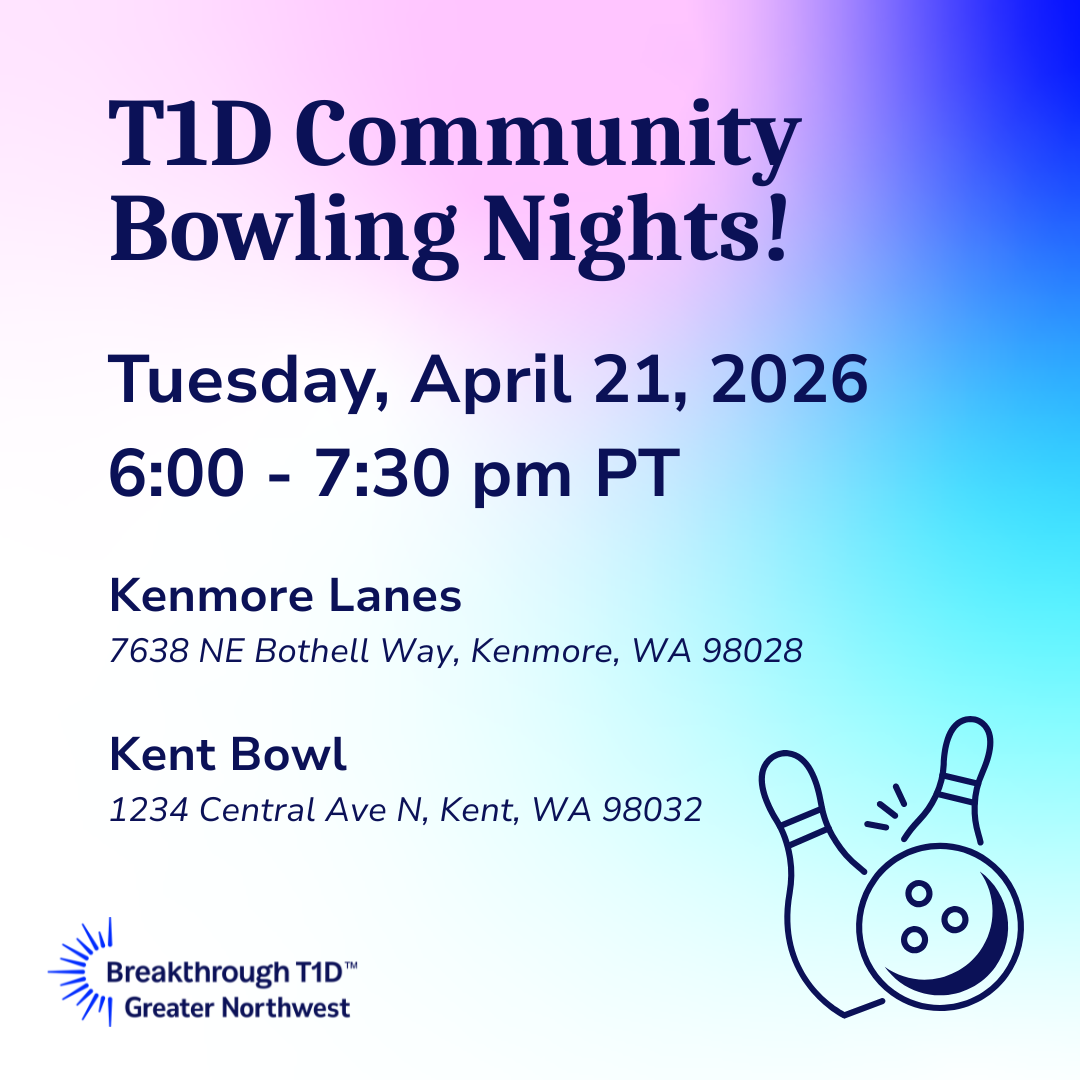 T1D Community Bowling – Kenmore, WA