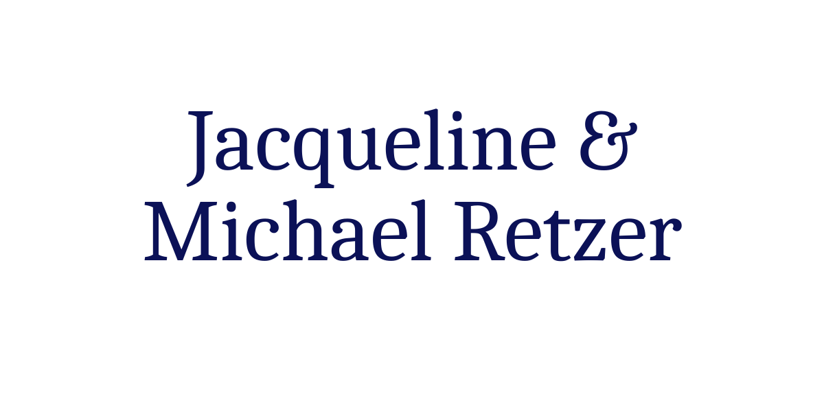 Jacqueline & Michael Retzer
