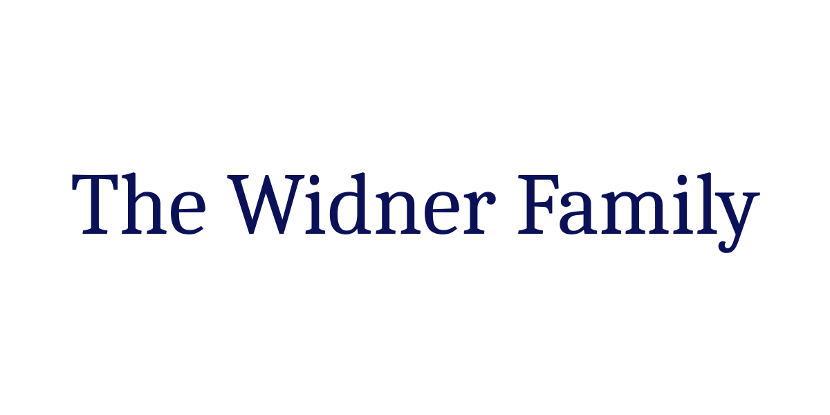 The Widner Family