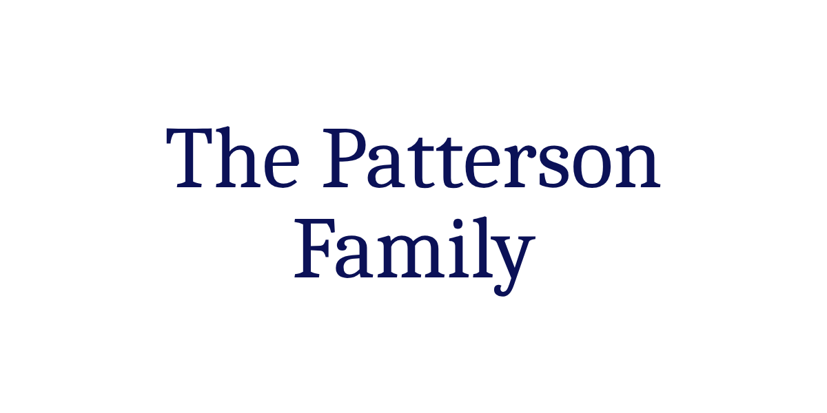 The Patterson Family