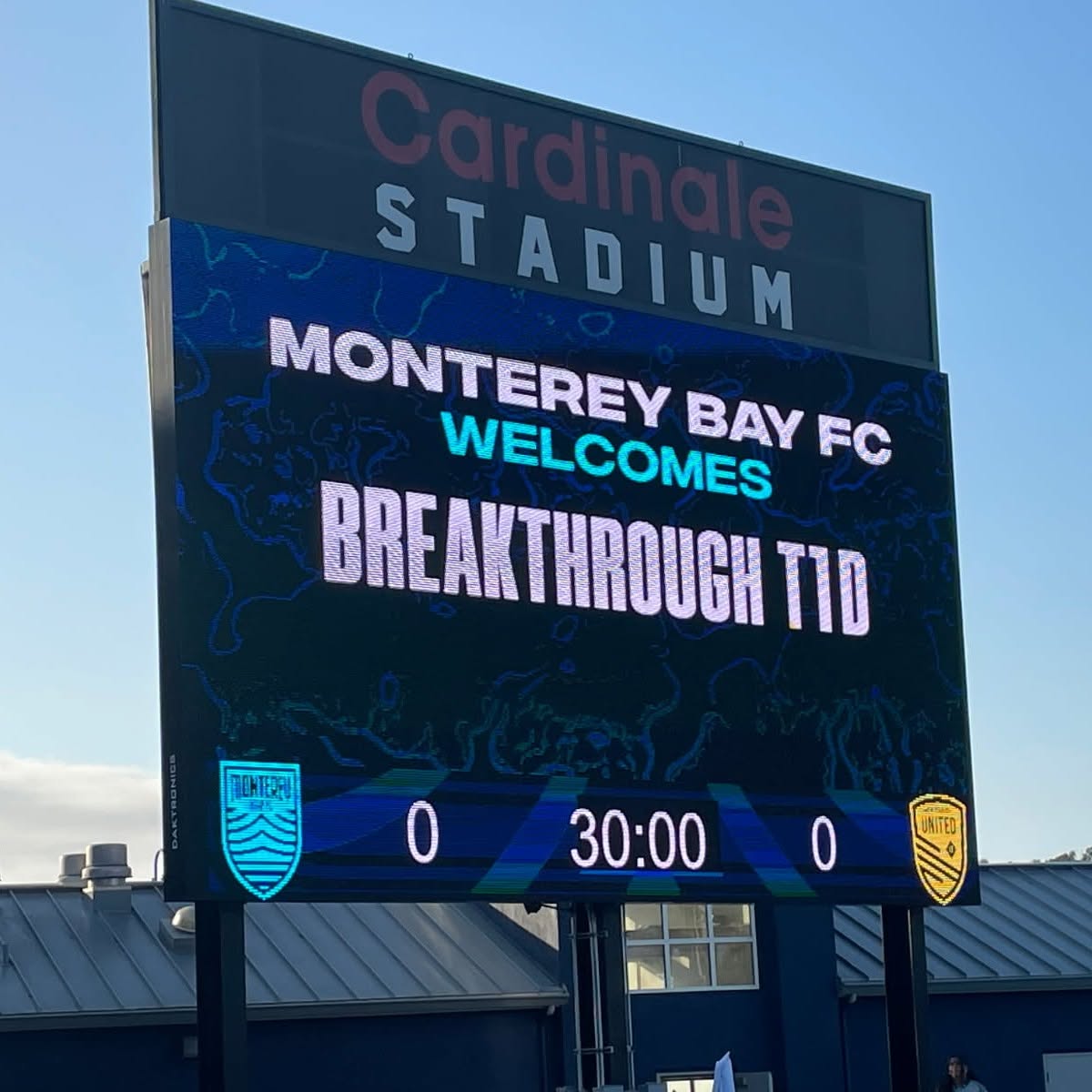 Breakthrough T1D Night with Monterey Bay FC