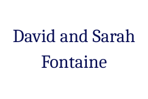 David and Sarah Fontaine