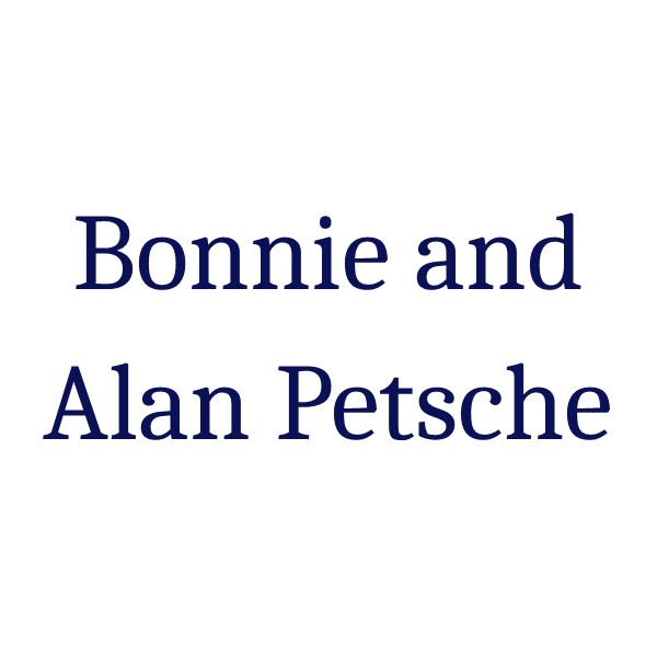 Bonnie and Alan Petsche