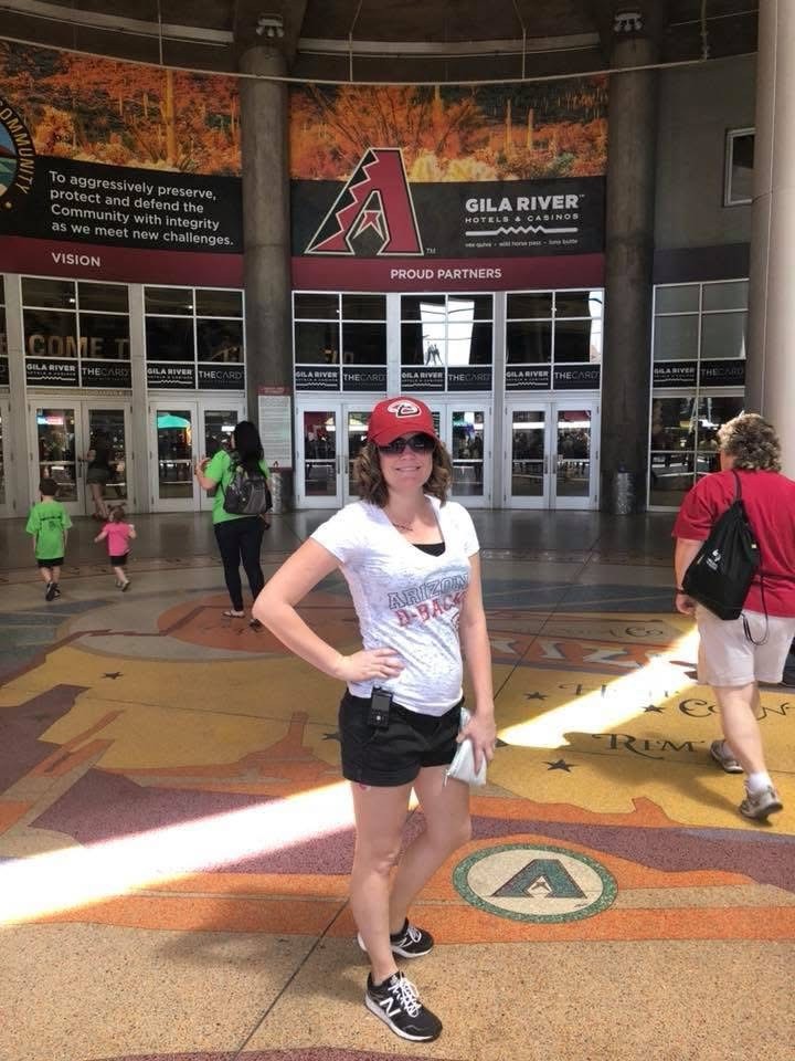 Alex at a Baseball Game