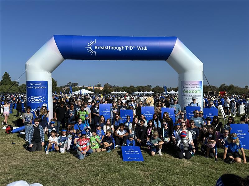 Breakthrough T1D Walk – National Walking Day Meet Up
