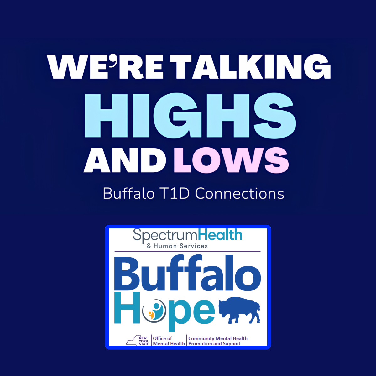 We’re Talking Highs and Lows: Buffalo T1D Connections