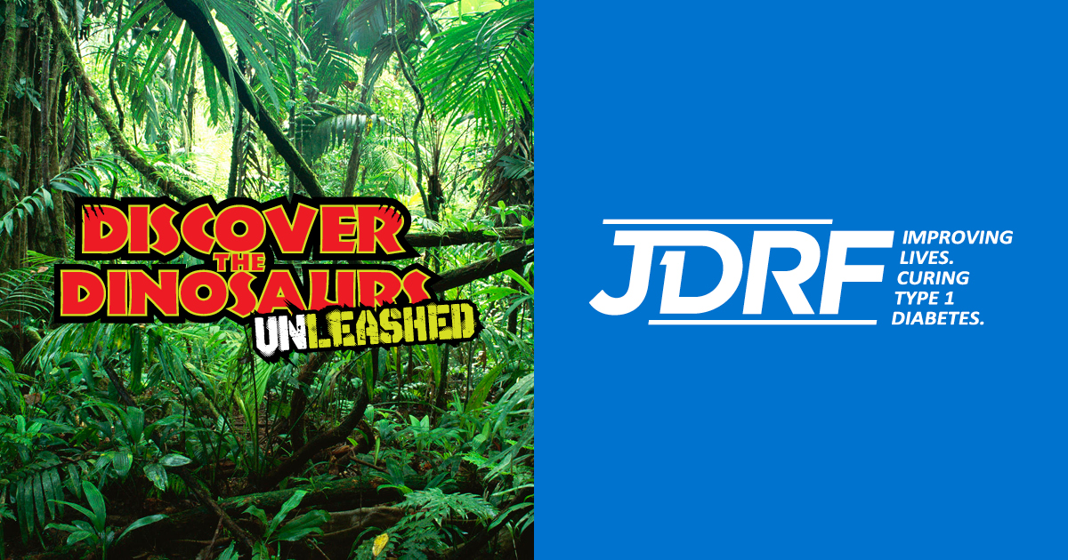 Discover the Dinosaurs Unleashed gives back to Breakthrough T1D