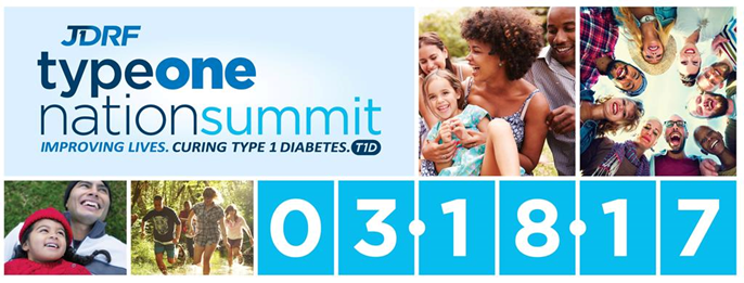 Register today for the 2017 TypeOneNation Summit