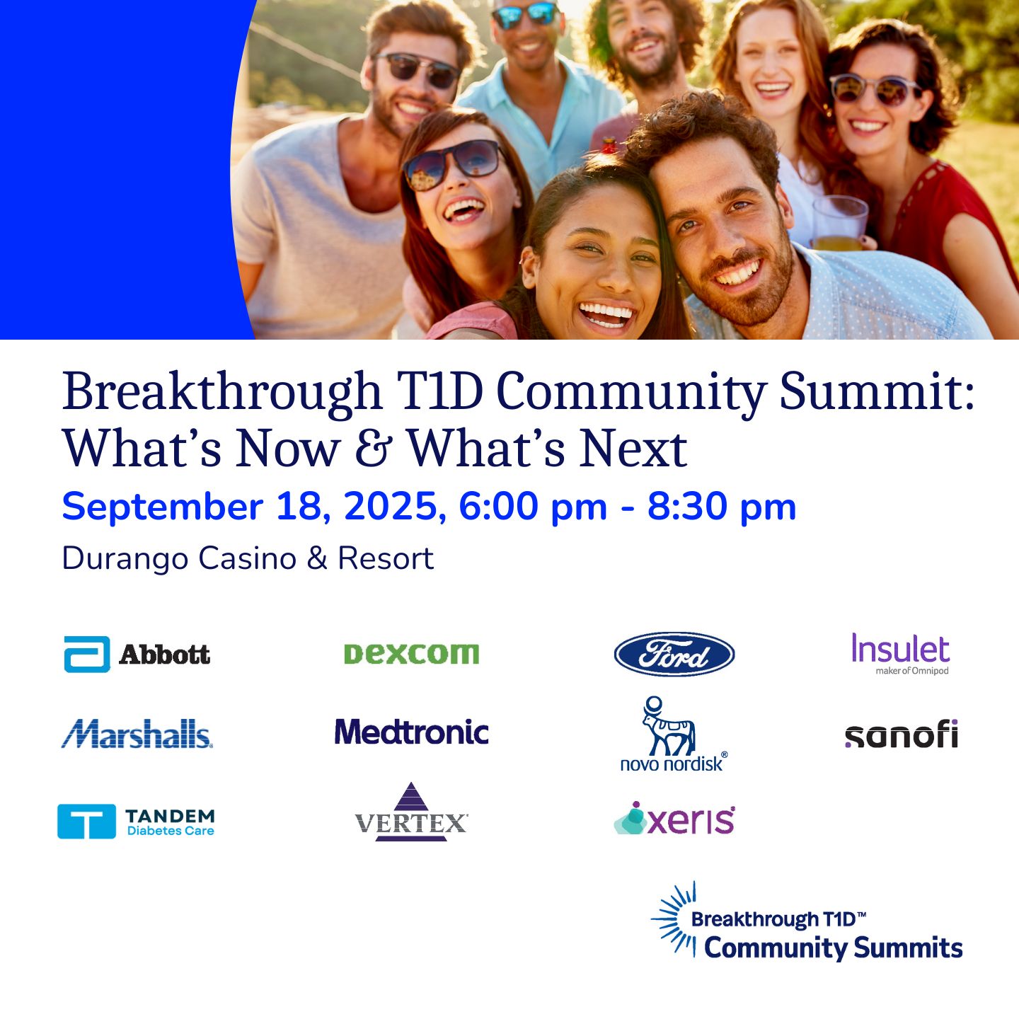 Breakthrough T1D Community Summit: What’s Now & What’s Next