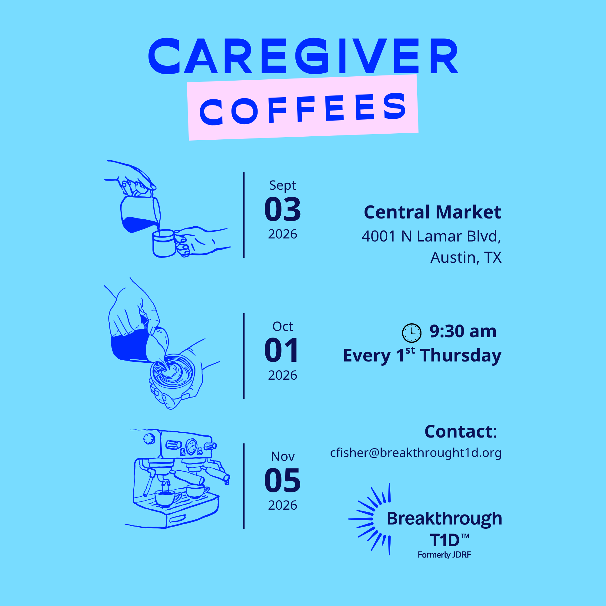 CareGiver Coffees: Nov. 5, 2026