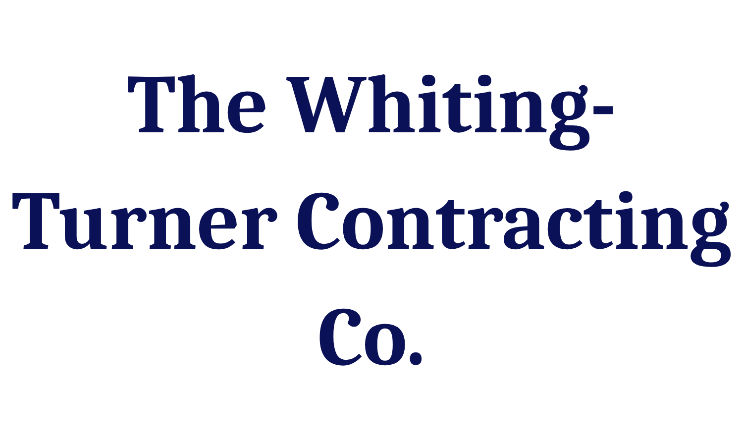 The Whiting-Turner Contracting Co.