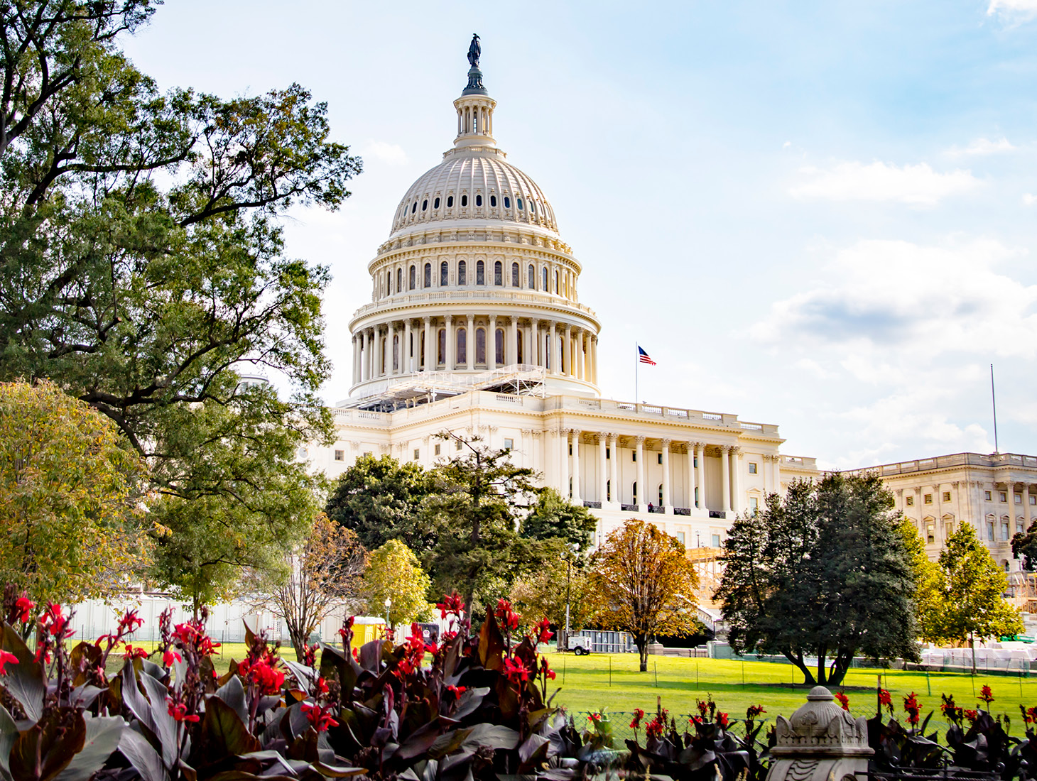 exterior of Capitol building in Washington, DC