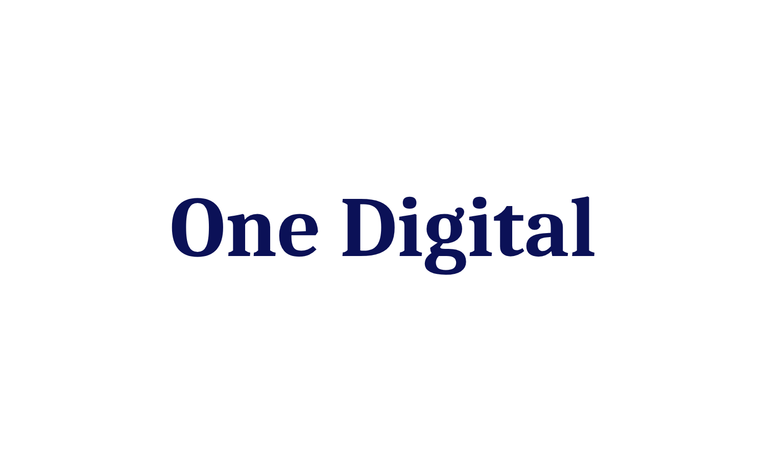 One Digital