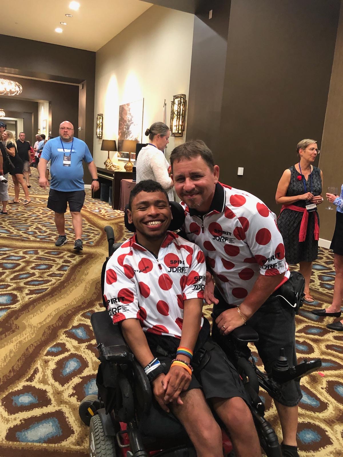 Local father-son team receives Spirit Jersey at Amelia Island Ride to Cure