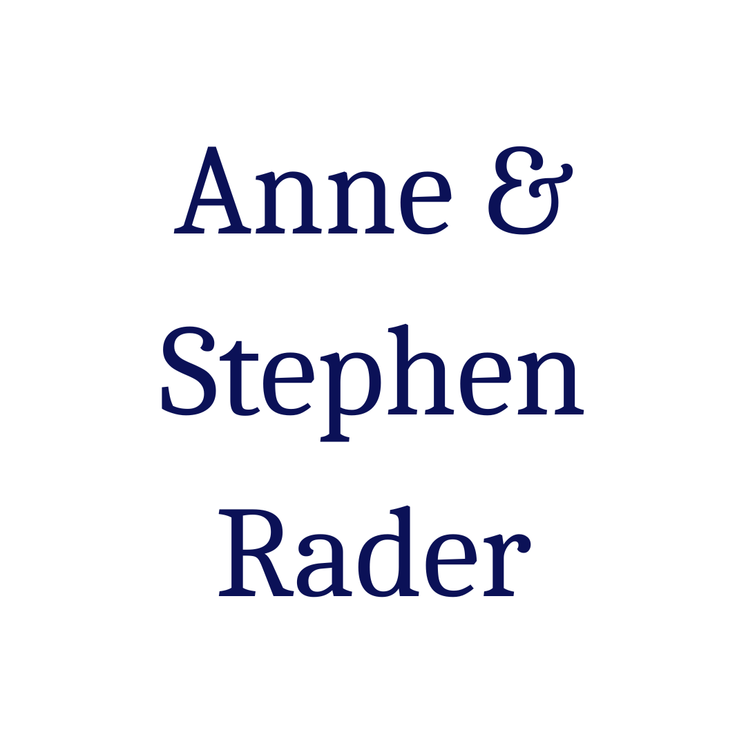 Anne & Stephen Rader