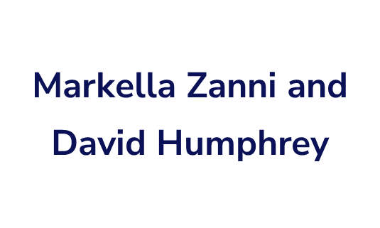 Markella Zanni and Dave Humphrey