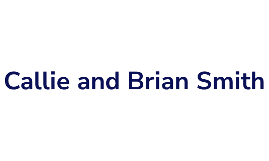 Callie and Brian Smith