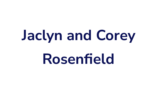 Jaclyn and Corey Rosenfield