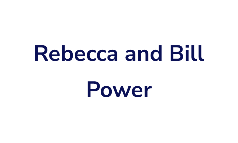 Rebecca and Bill Power