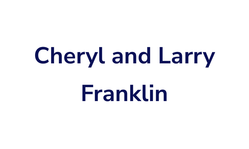 Cheryl and Larry Franklin