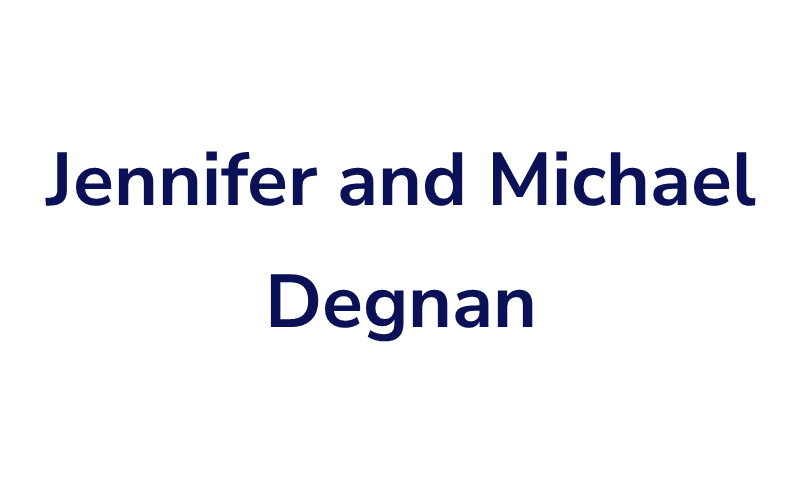 Jennifer and Michael Degnan