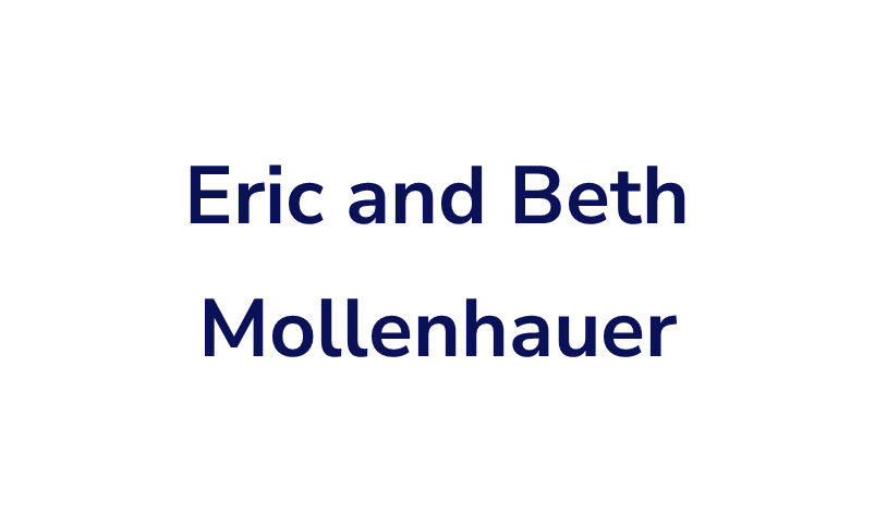 Eric and Beth Mollenhauer