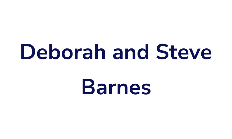 Deborah and Steve Barnes