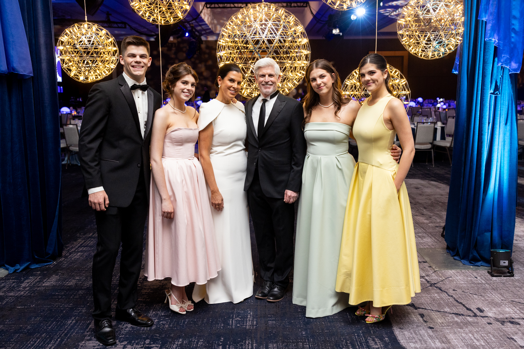 2025 One Night Honorees Stefany Shaheen and Family