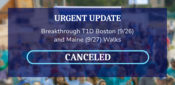 Important Update: Boston and Maine Walks Canceled