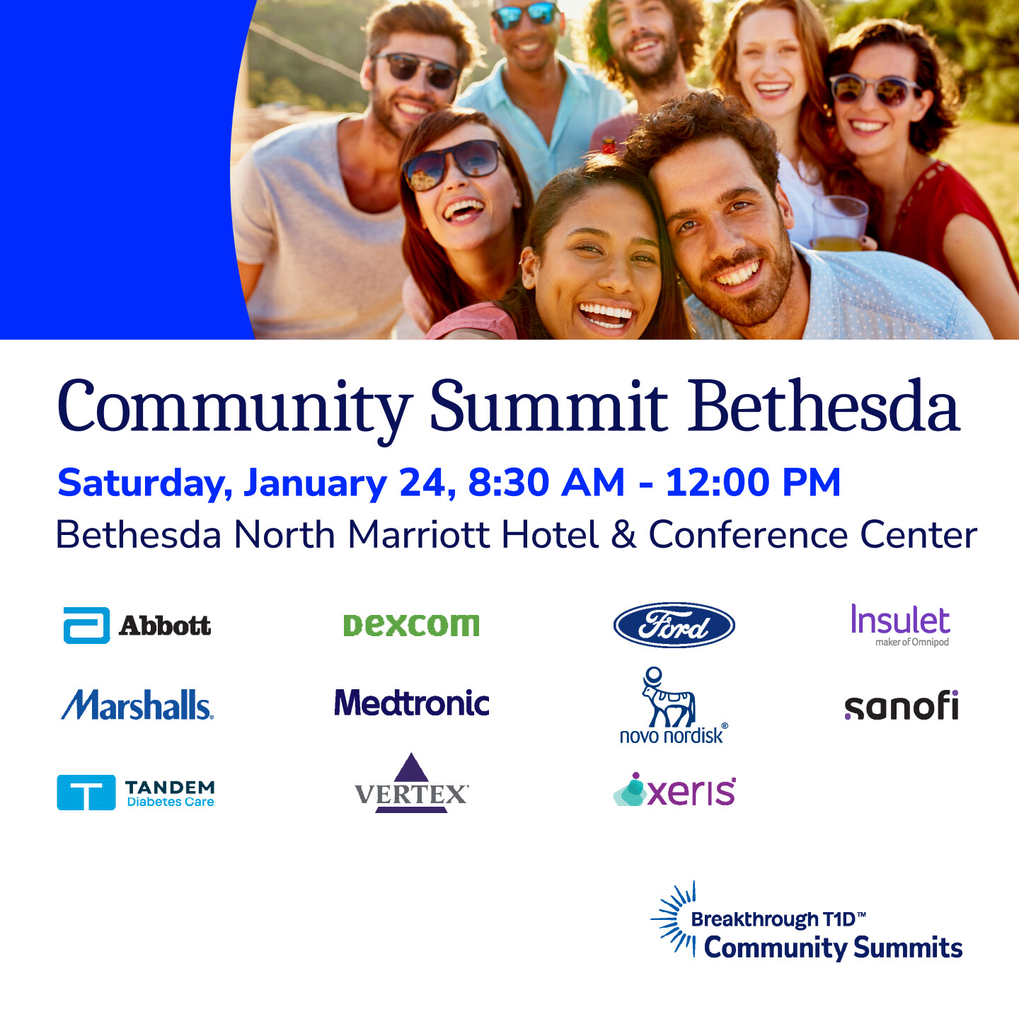 Breakthrough T1D Community Summit Bethesda