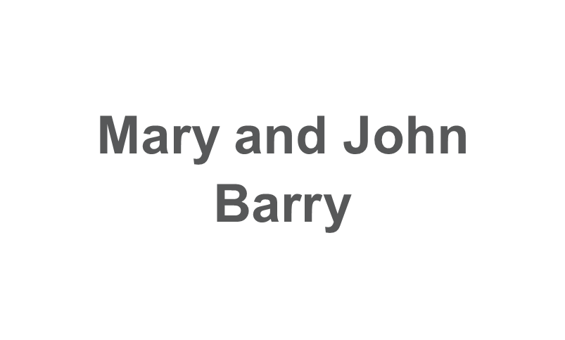 Mary and John Barry