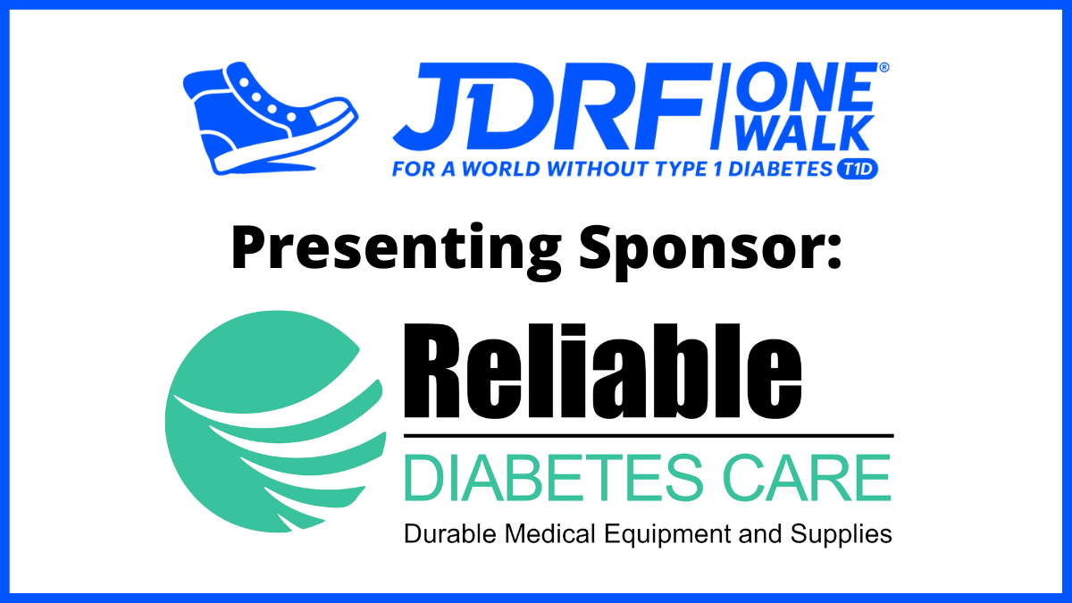 Reliable Diabetes Care Joins the Fight Against Type 1 Diabetes as Presenting Sponsor of Breakthrough T1D One Walk