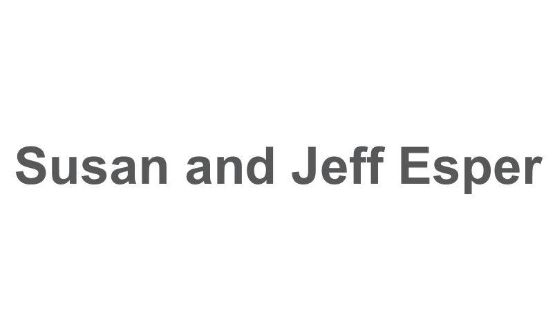 Susan and Jeff Esper