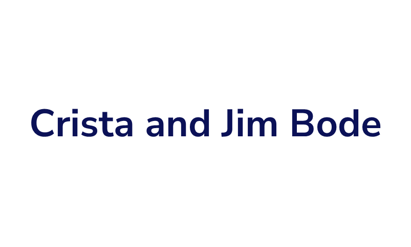 Crista and Jim Bode