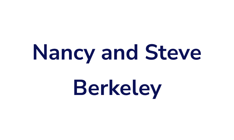 Nancy and Steve Berkeley