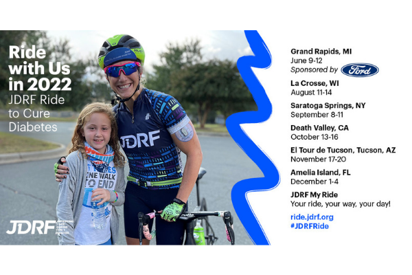 2022 Breakthrough T1D Ride to Cure Destinations are BACK! Register today!