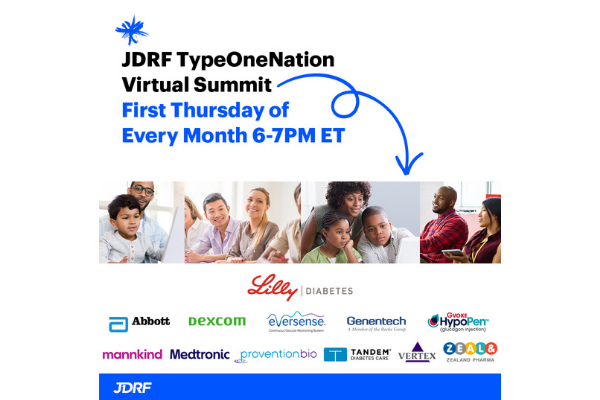 TypeOneNation Virtual Summit – First Thursdays of Every Month