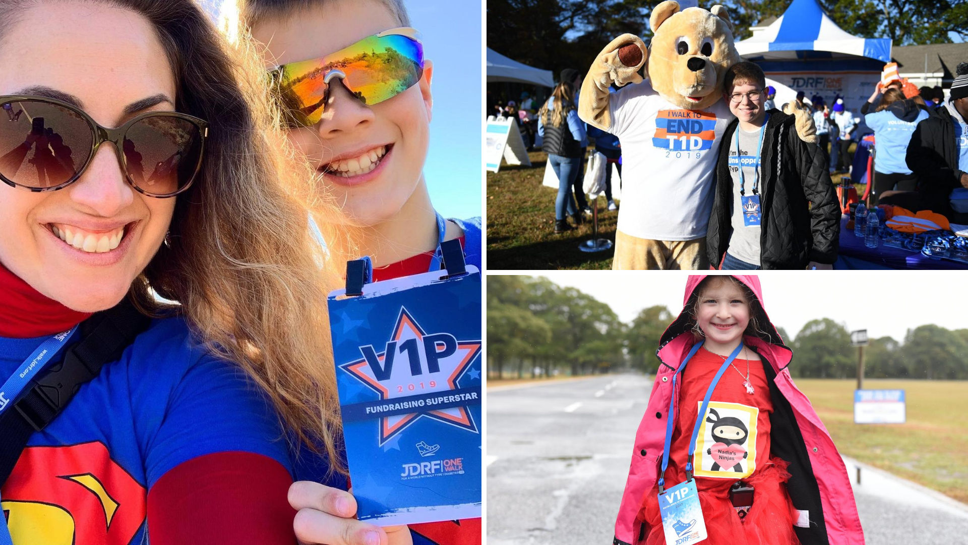 2020 Breakthrough T1D One Walk V1P’s