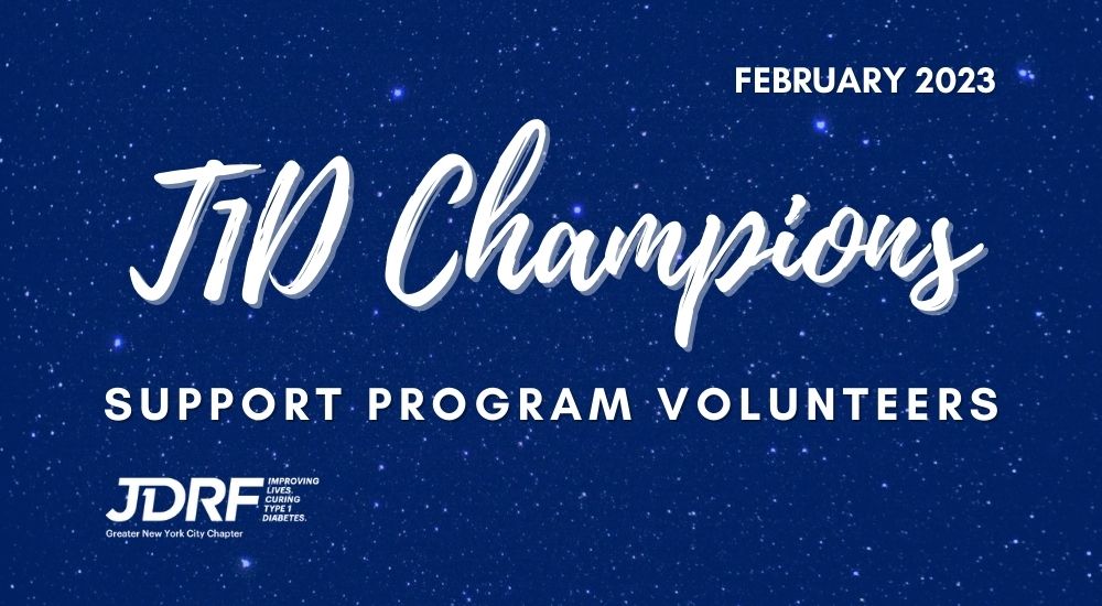 February T1D Champions