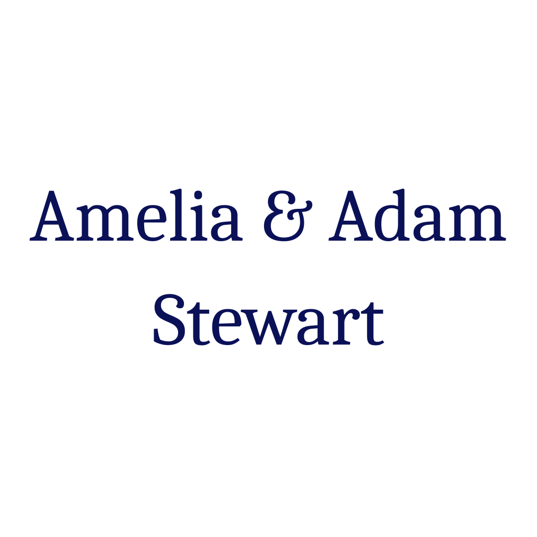 Amelia & Adam Stewart