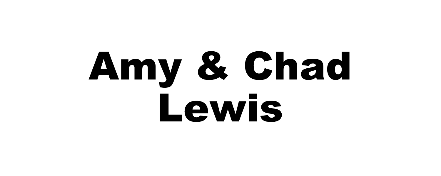 Amy and Chad Lewis