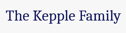 The Kepple Family