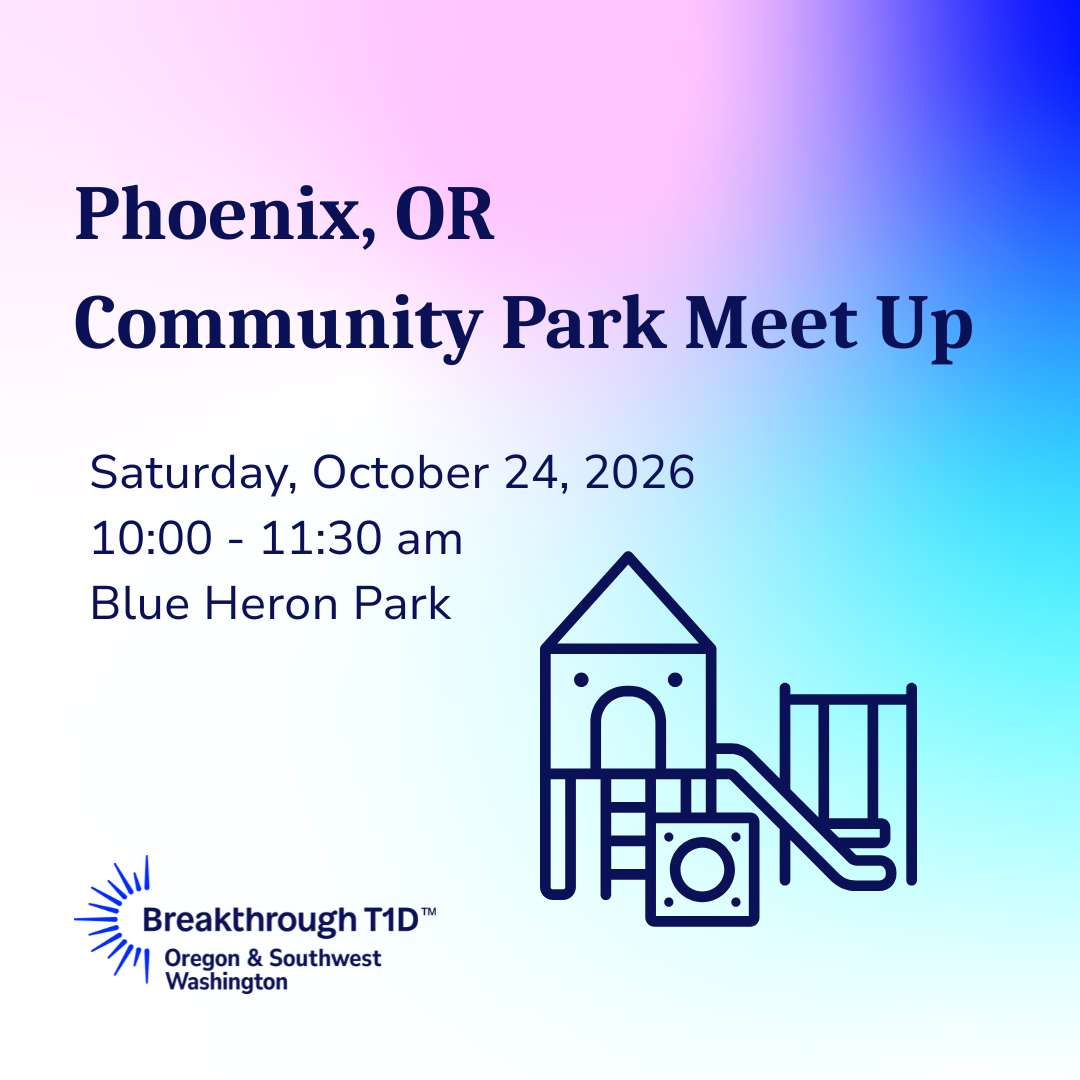 T1D Family Park Meet Up – Phoenix, OR