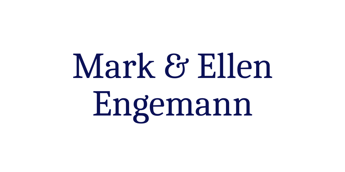Mark & Ellen Engemann