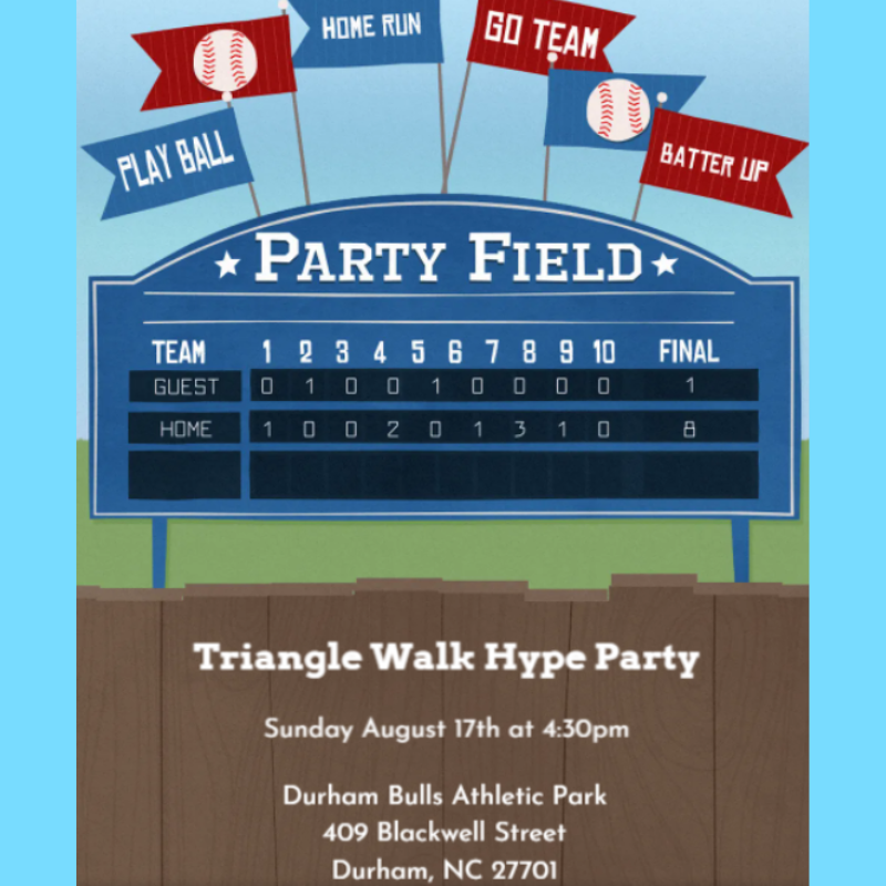 Triangle Walk Hype Party