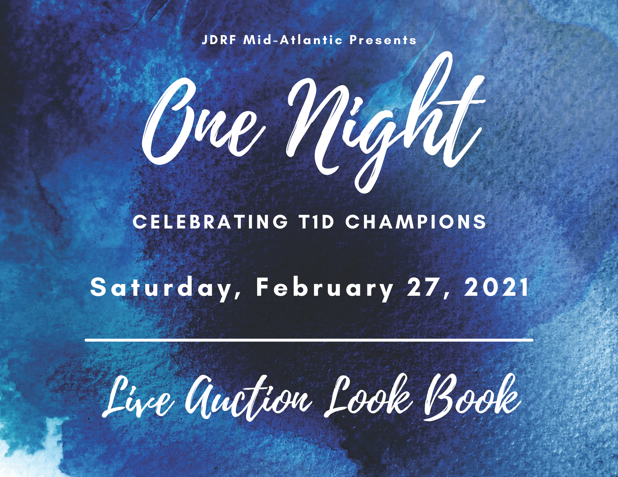 One Night, Celebrating T1D Champions Auction Look Book