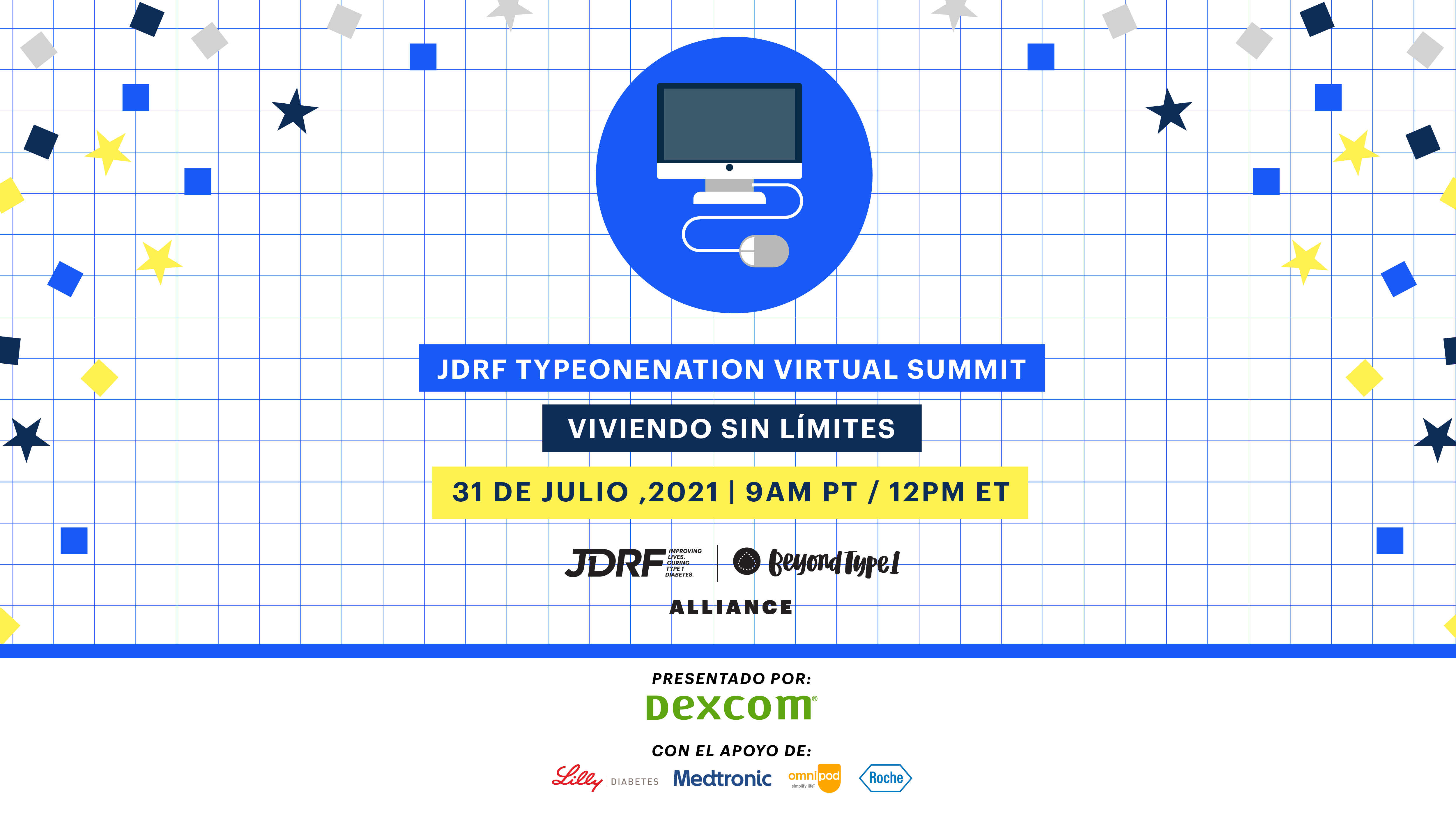 Breakthrough T1D TypeOneNation Virtual Summit – Viviendo sin Limites
