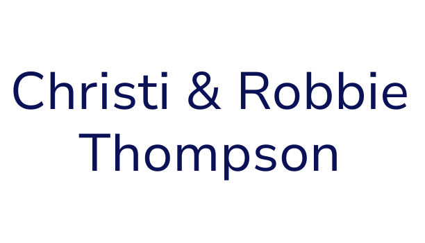 Christi & Robbie Thompson