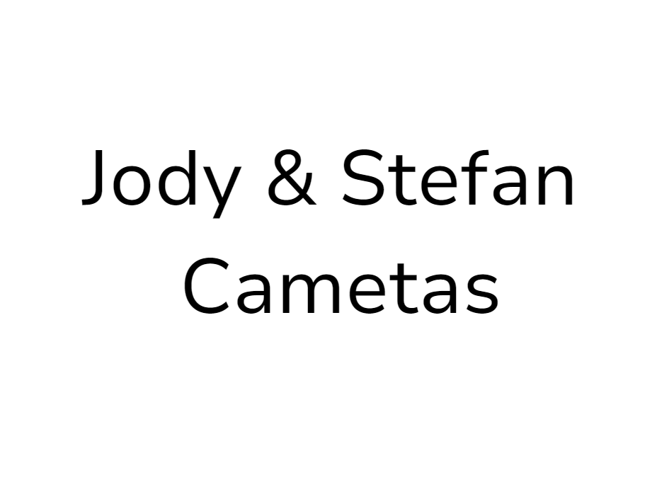 Jody & Stefan Cametas