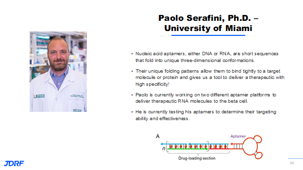 Paolo Serafini, PhD from University of Miami